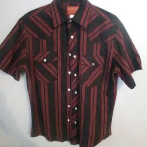 Med. Rustler Western shortsleeve